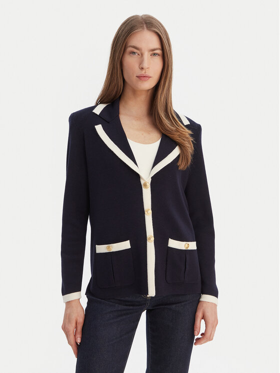 Luisa Spagnoli Kardiganas · Tamsiai mėlyna · Regular Fit