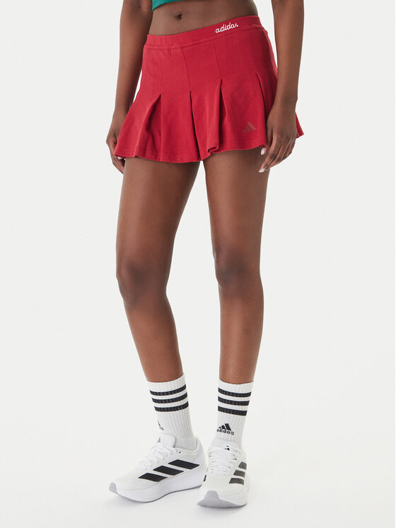 adidas Plisuotas sijonas · Raudona · Mini