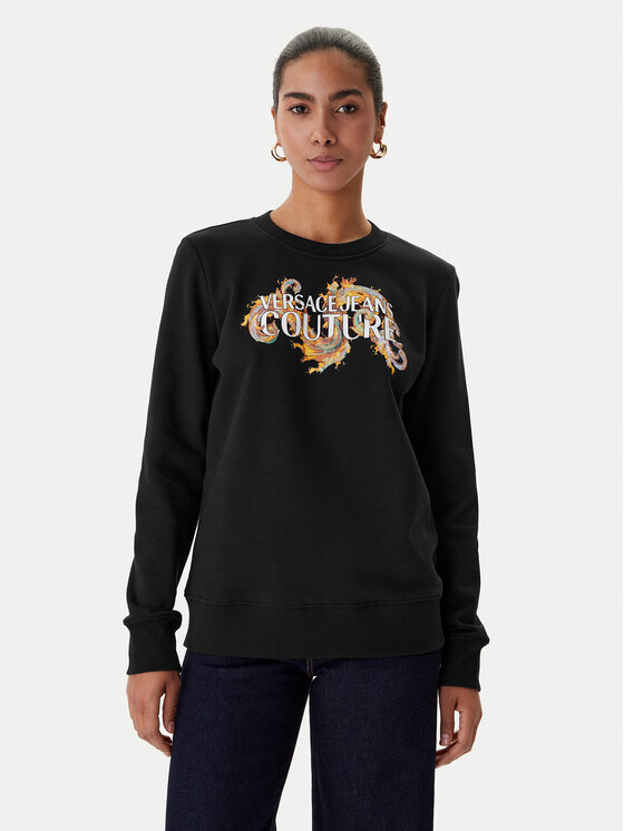 Versace Jeans Couture Džemperis · Juoda · Regular Fit