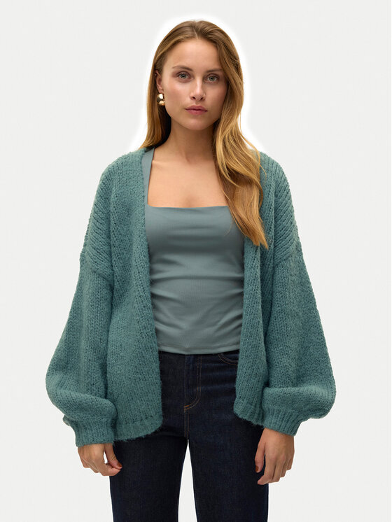 Vero Moda Kardiganas · Žalia · Oversize