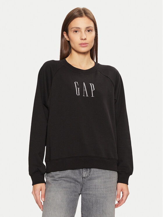 Gap Džemperis · Juoda · Relaxed Fit