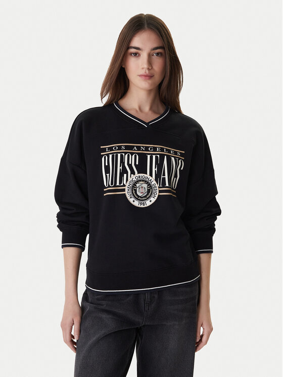 Guess Jeans Džemperis · Juoda · Oversize