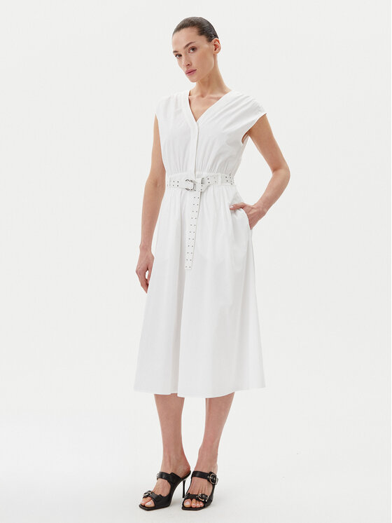 MICHAEL Michael Kors Kasdieninė suknelė · Balta · Midi