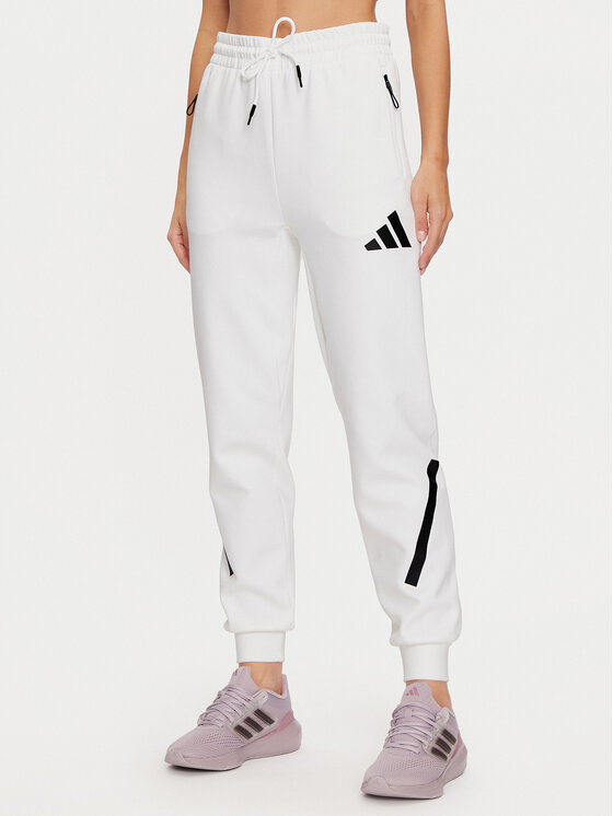 adidas Sportinės kelnės · Balta · Regular Fit