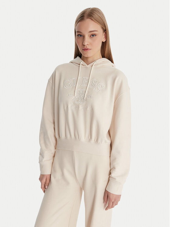 Guess Džemperis · Écru · Regular Fit