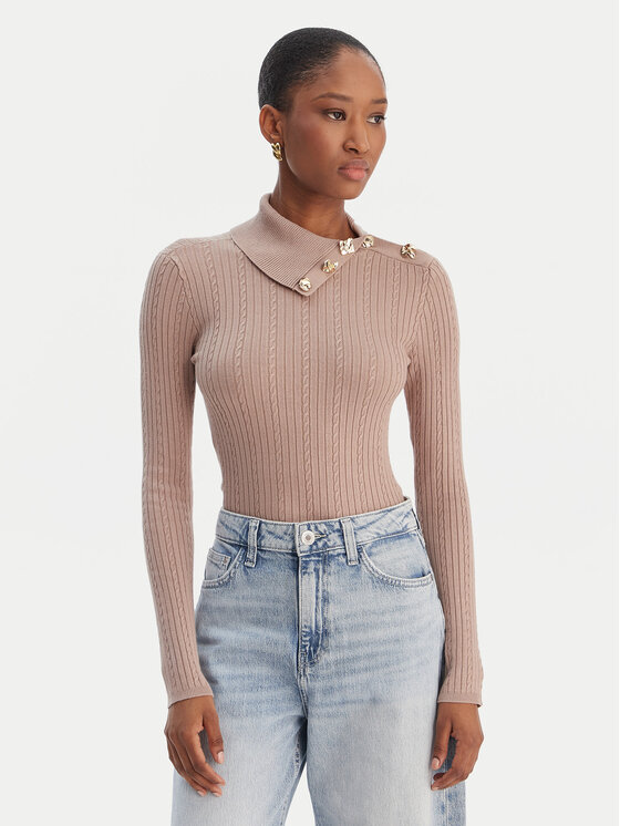 Guess Megztinis · Smėlio · Regular Fit