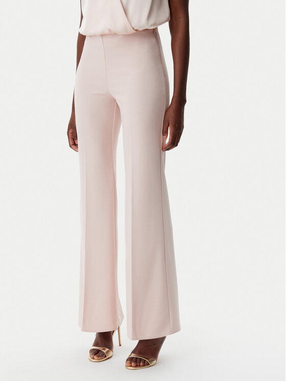 Rinascimento Medžiaginės kelnės · Rožinė · Regular Fit