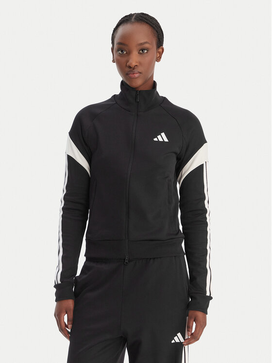 adidas Džemperis · Juoda · Slim Fit