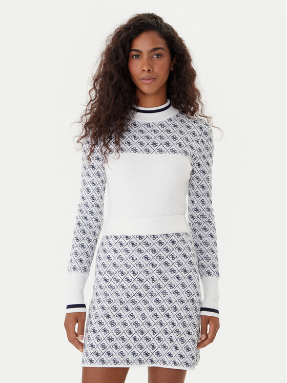 Guess Megztinis · Écru · Slim Fit