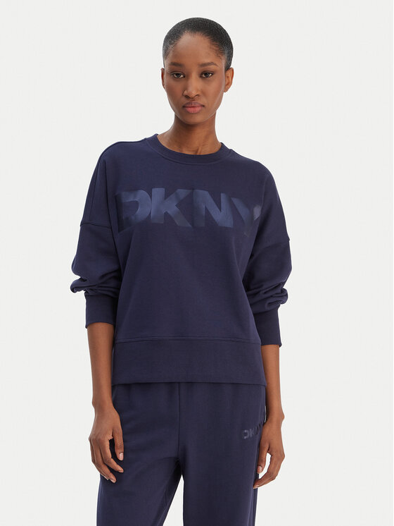 DKNY Sport Džemperis · Tamsiai mėlyna · Oversize