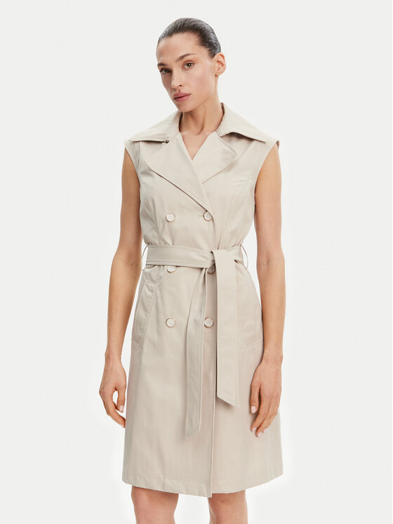 Guess Marškinių tipo suknelė · Smėlio · Mini