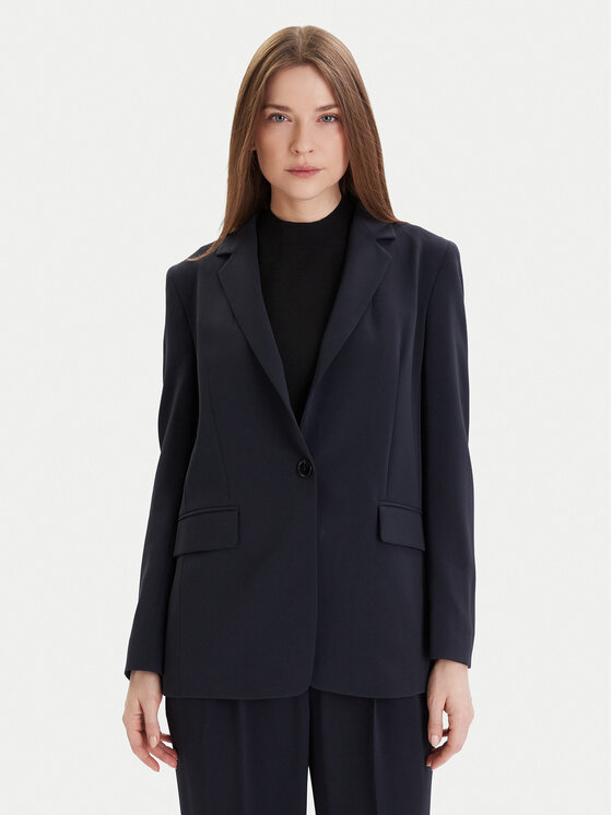 BOSS Švarkas · Tamsiai mėlyna · Regular Fit