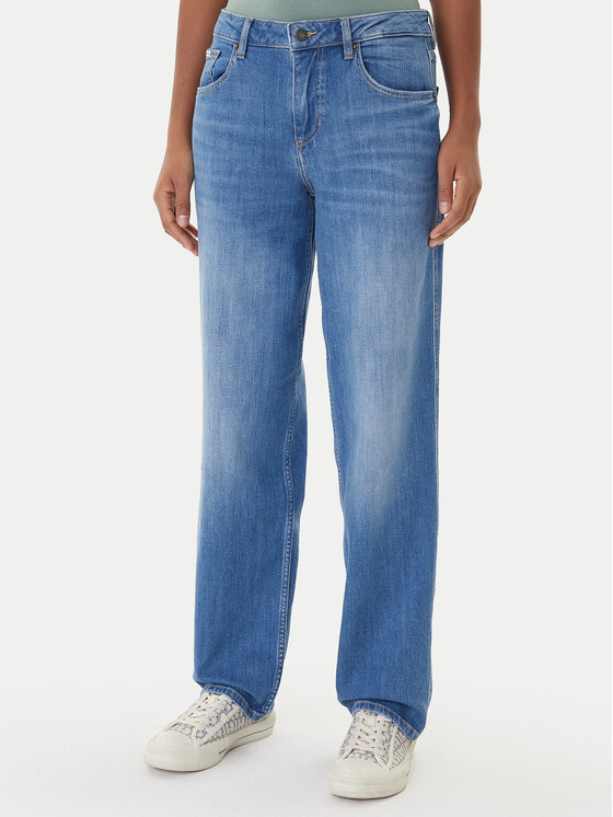 Guess Jeans Džinsai · Mėlyna · Relaxed Fit