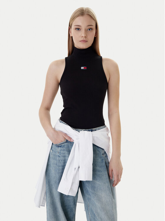 Tommy Jeans Palaidinė · Juoda