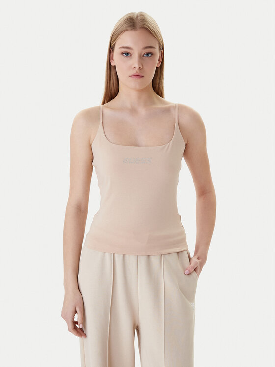 Guess Marškinėliai · Smėlio