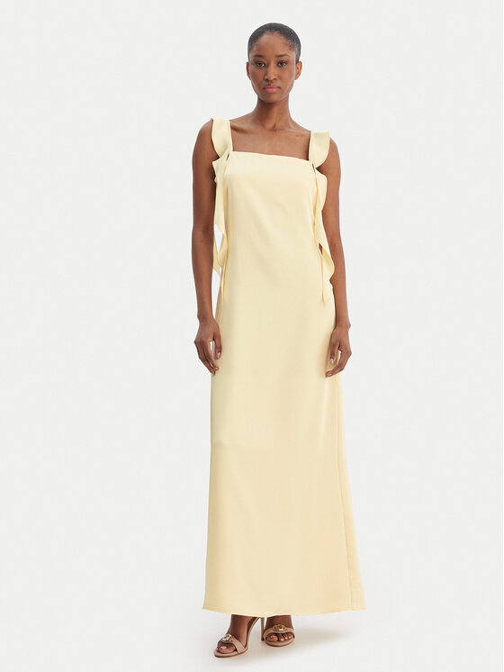 Vero Moda Kokteilinė suknelė · Geltona · Maksi