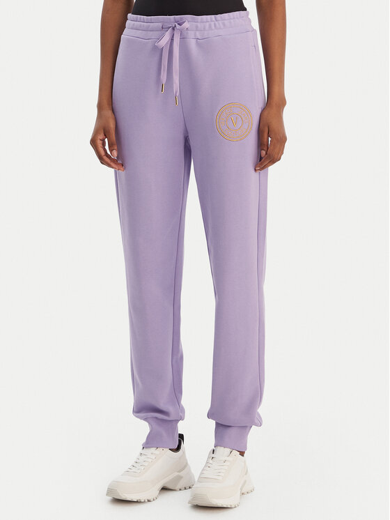 Versace Jeans Couture Sportinės kelnės · Violetinė · Regular Fit