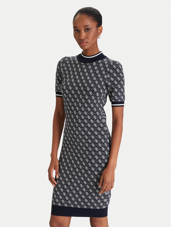 Guess Trikotažinė suknelė · Tamsiai mėlyna · Mini
