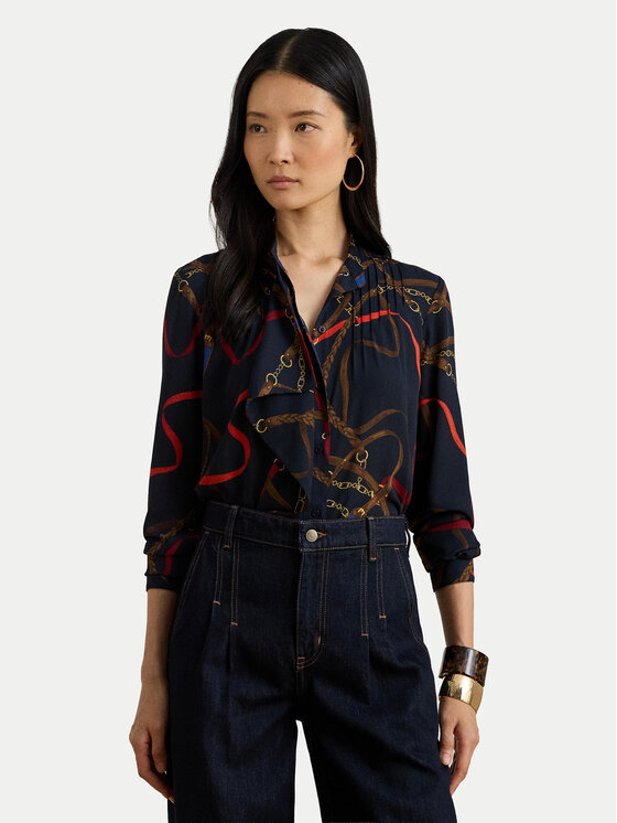 LAUREN RALPH LAUREN Marškiniai · Tamsiai mėlyna