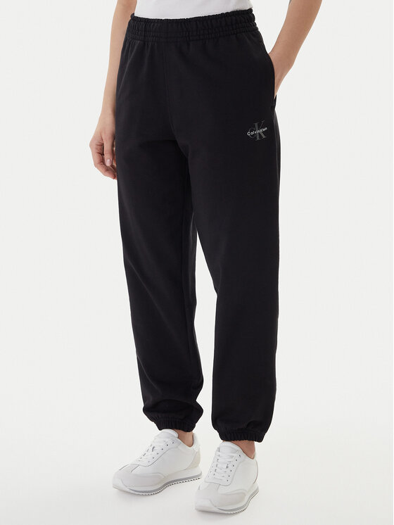 Calvin Klein Jeans Sportinės kelnės · Juoda · Regular Fit