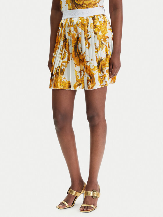 Versace Jeans Couture Mini sijonas · Balta · Mini