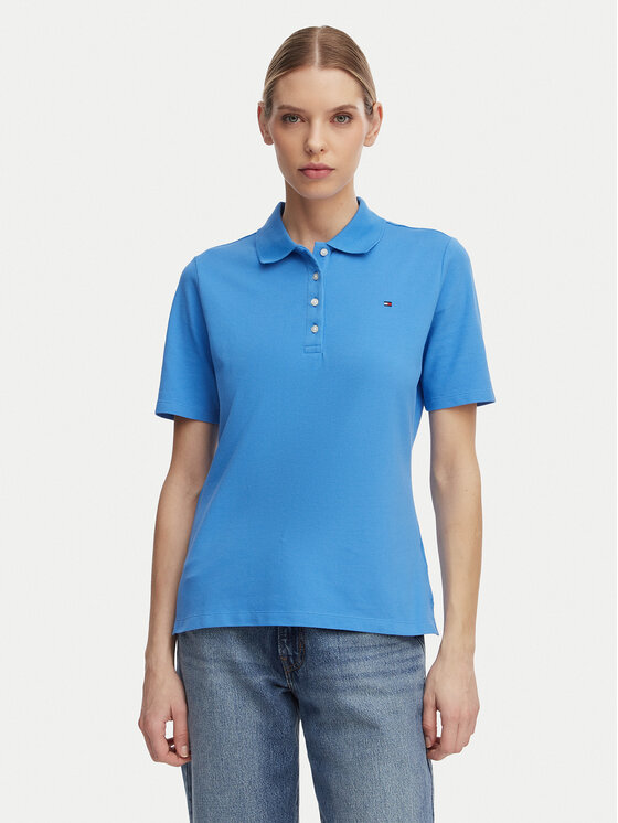 Tommy Hilfiger Polo marškinėliai · Mėlyna