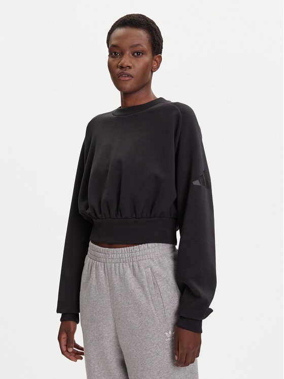 adidas Džemperis · Juoda · Relaxed Fit