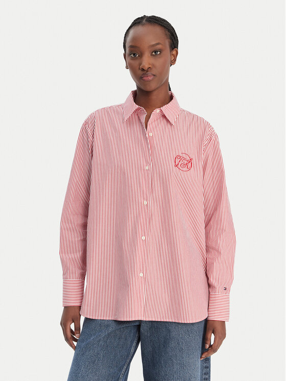 Tommy Hilfiger Marškiniai · Raudona