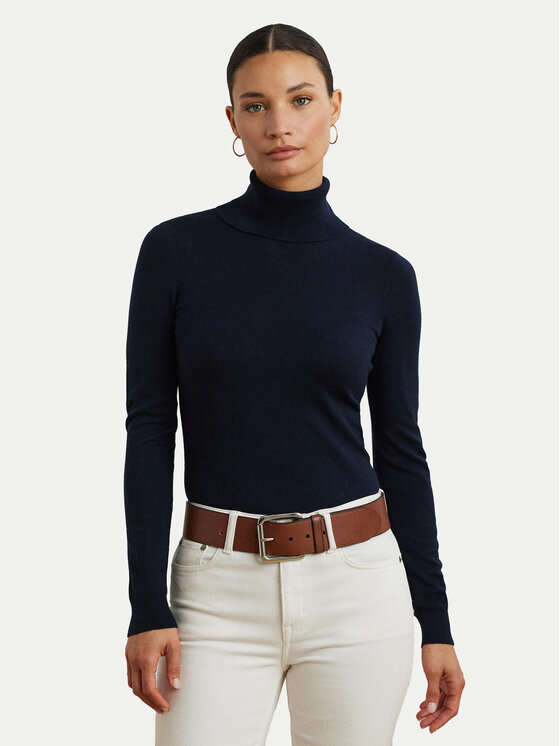 LAUREN RALPH LAUREN Golfas · Tamsiai mėlyna · Slim Fit