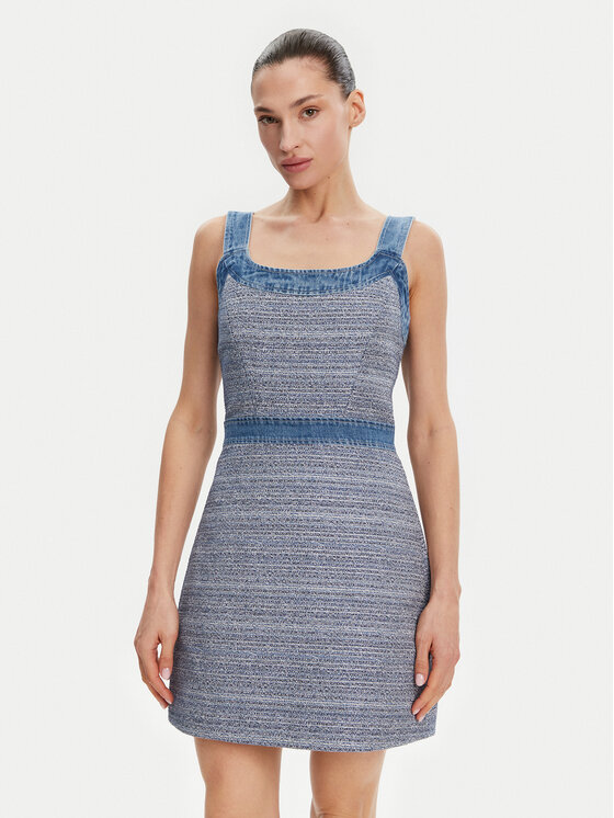 Guess Kasdieninė suknelė · Mėlyna · Mini