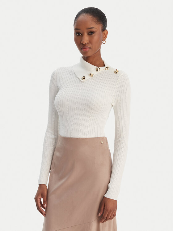 Guess Megztinis · Écru · Regular Fit