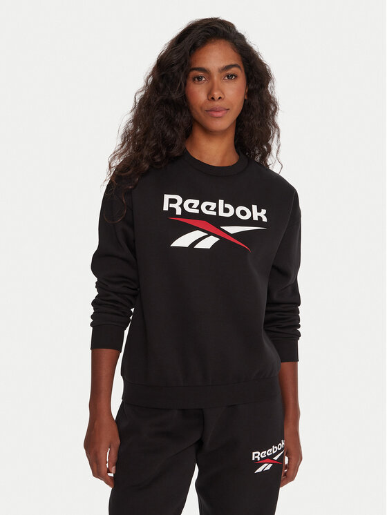 Reebok Džemperis · Juoda · Regular Fit