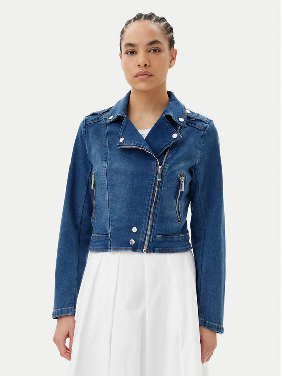 Morgan Džinsinė striukė · Mėlyna