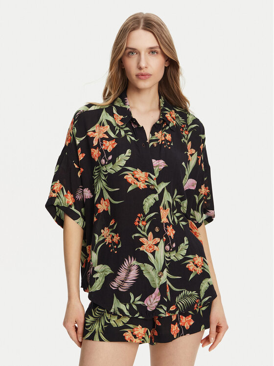 Kodas SUN15 Roxy Marškiniai · Juoda