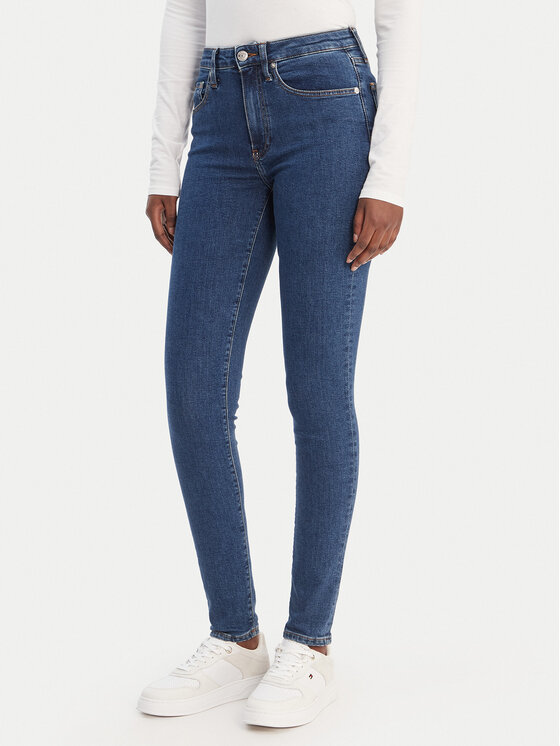 Tommy Hilfiger Džinsai · Mėlyna · Skinny Fit