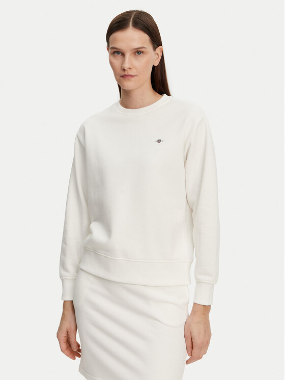 Gant Džemperis · Écru · Relaxed Fit