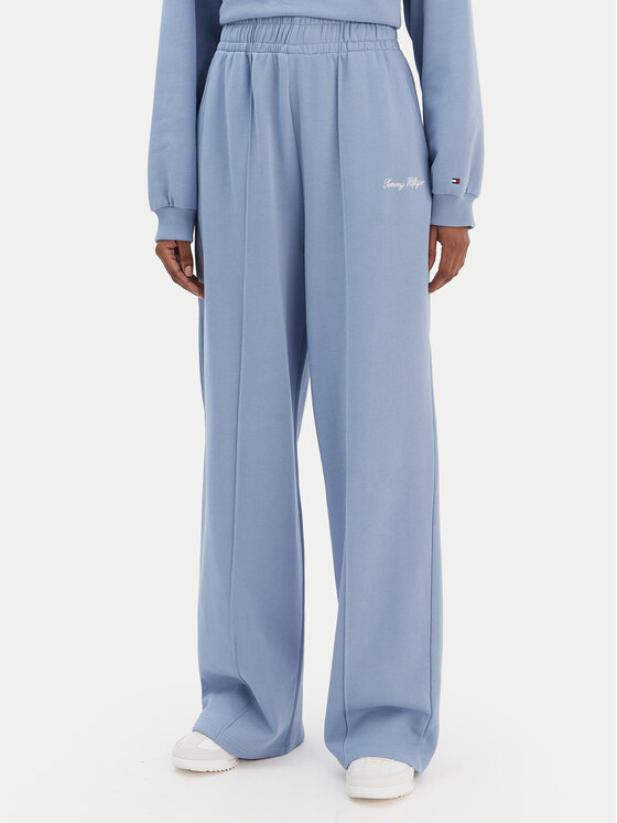 Tommy Hilfiger Sportinės kelnės · Mėlyna · Relaxed Fit