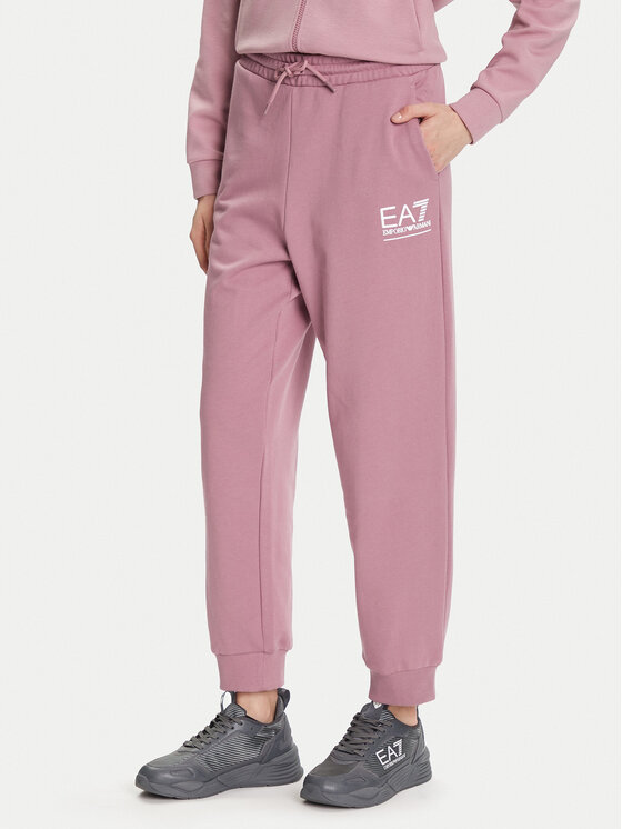 EA7 Emporio Armani Sportinės kelnės · Rožinė · Regular Fit