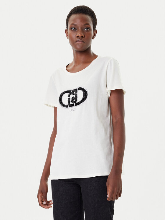 Liu Jo Sport Marškinėliai · Écru