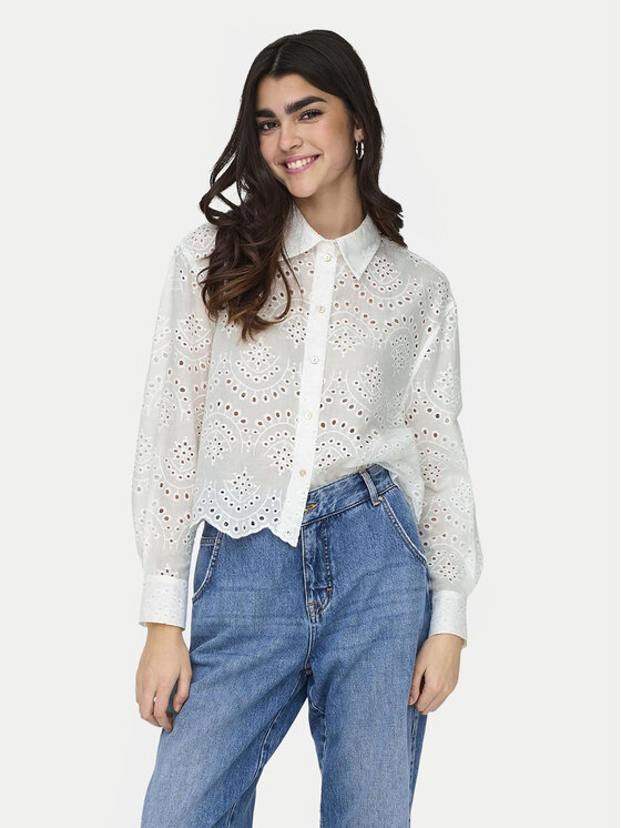 ONLY Marškiniai · Balta