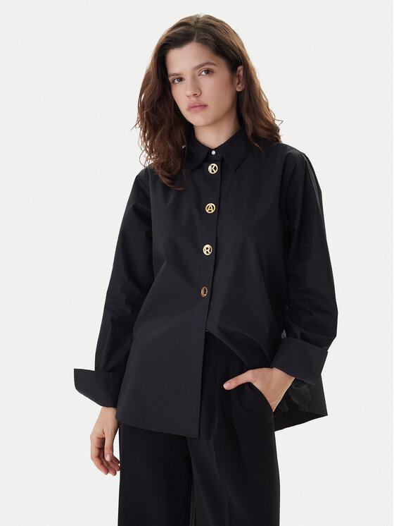 Kodas SUN15 KARL LAGERFELD Marškiniai · Juoda