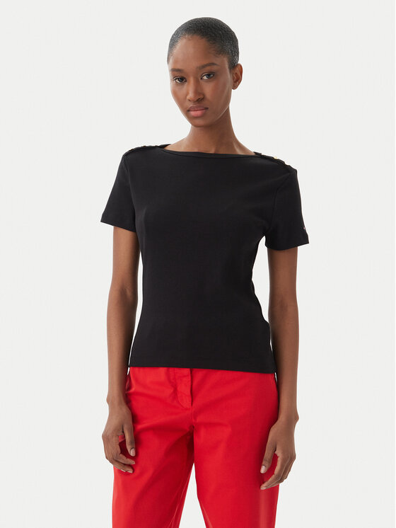 Kodas SUN15 Tommy Hilfiger Marškinėliai · Juoda