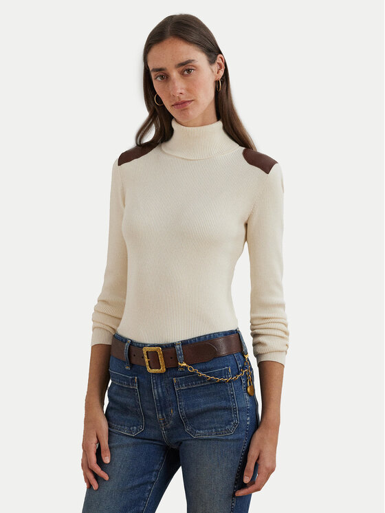 LAUREN RALPH LAUREN Golfas · Écru · Slim Fit