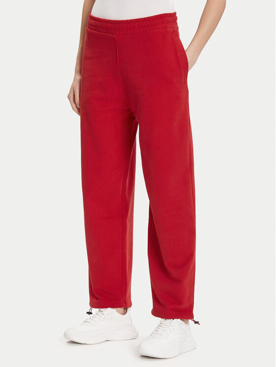 HUGO Sportinės kelnės · Raudona · Regular Fit