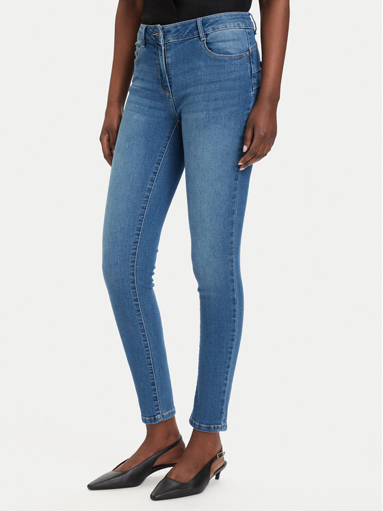 Morgan Džinsai · Mėlyna · Slim Fit