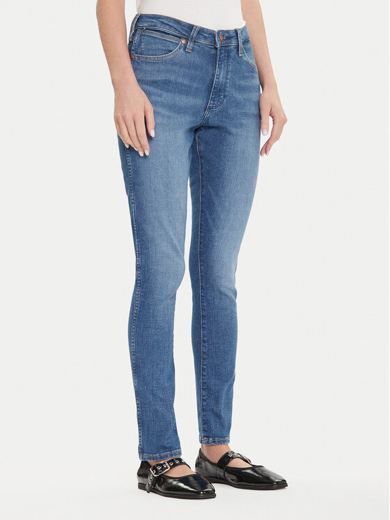 Wrangler Džinsai · Mėlyna · Slim Fit