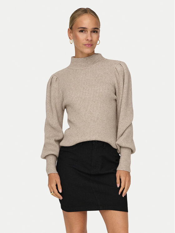 ONLY Megztinis · Smėlio · Regular Fit