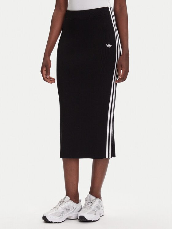 adidas Tiesus sijonas · Juoda · Midi