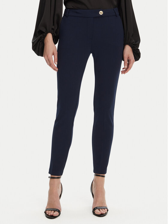 Rinascimento Medžiaginės kelnės · Tamsiai mėlyna · Regular Fit