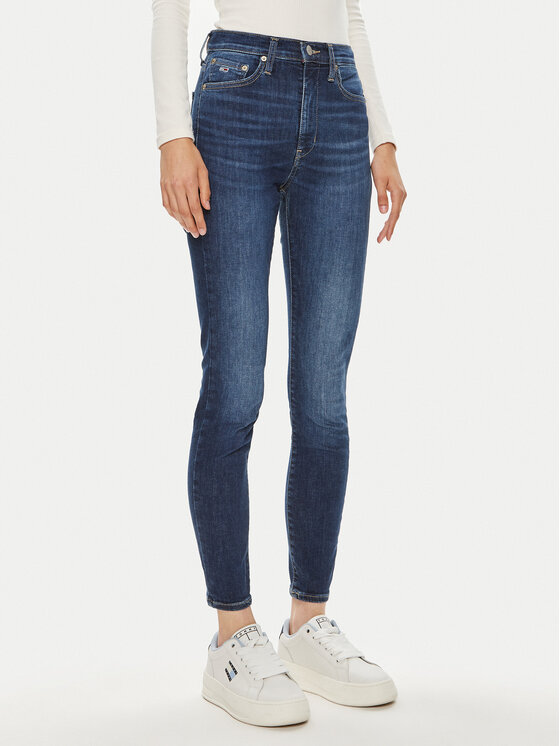 Tommy Jeans Džinsai · Tamsiai mėlyna · Skinny Fit